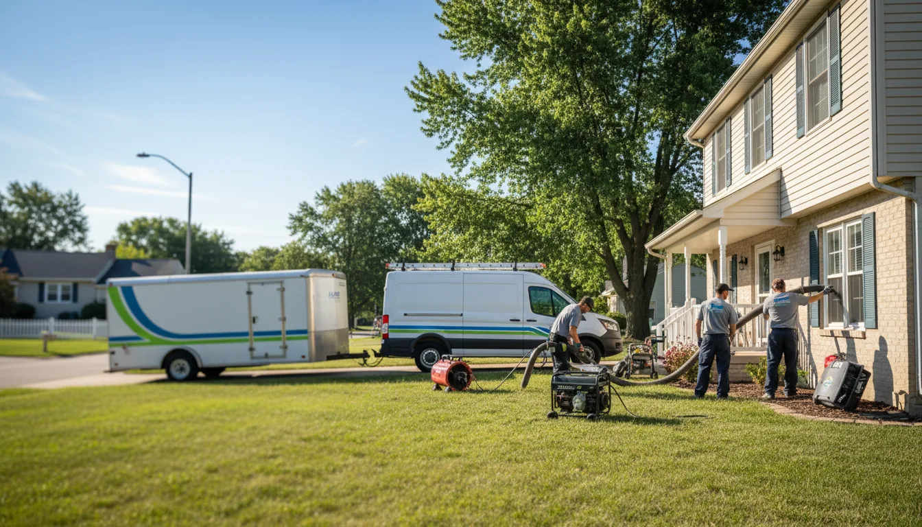 Flooded Basement Restoration And Cleanup With Repair in Wataga, IL near me